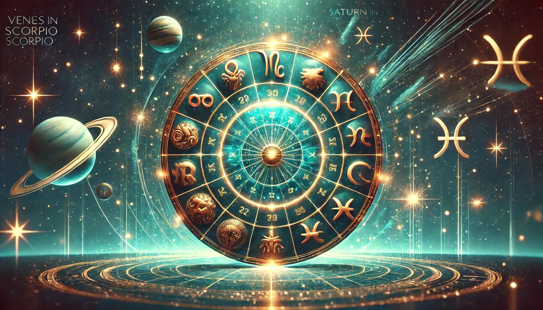 Le 4 octobre 2024, un événement astrologique d'envergure s'annonce avec l'entrée de Vénus en Scorpion, formant un trigone parfait avec Saturne en Poissons. 