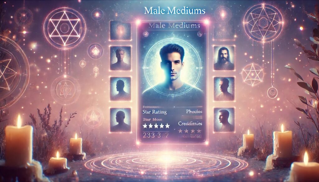 famous male mediums on Easy-psychics.com