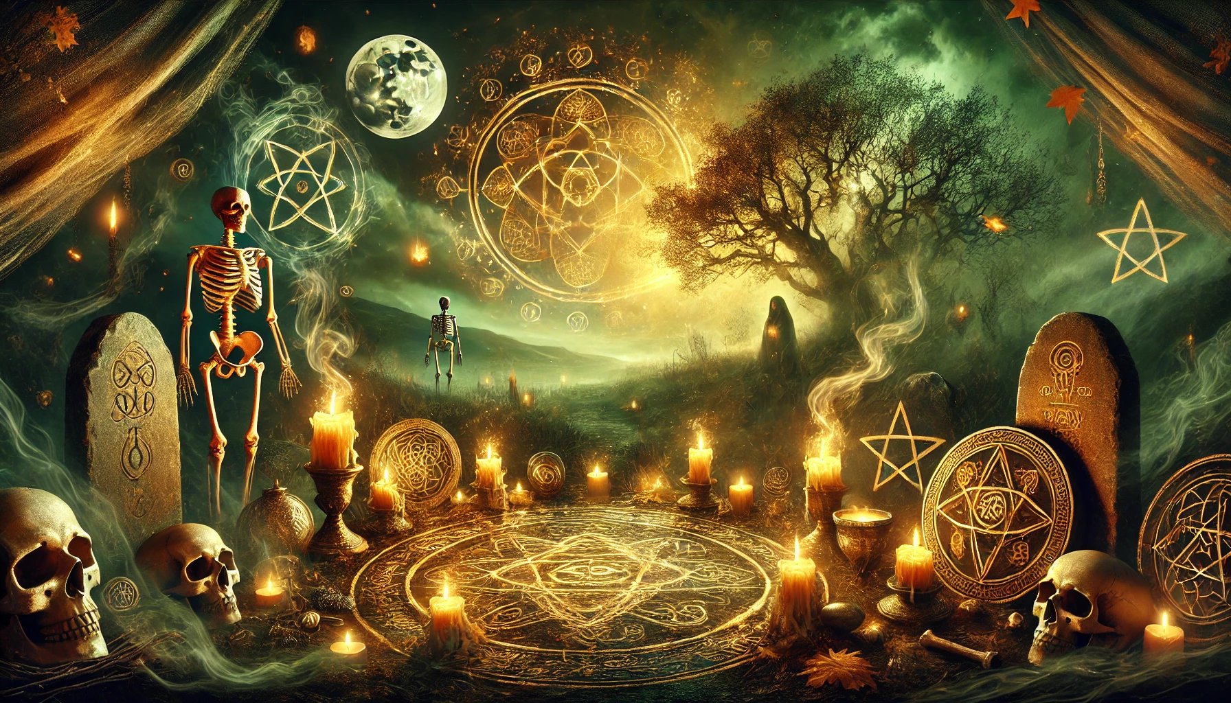 spiritual meaning of halloween with samhain spiritual theme an article by Esmeralda.chat