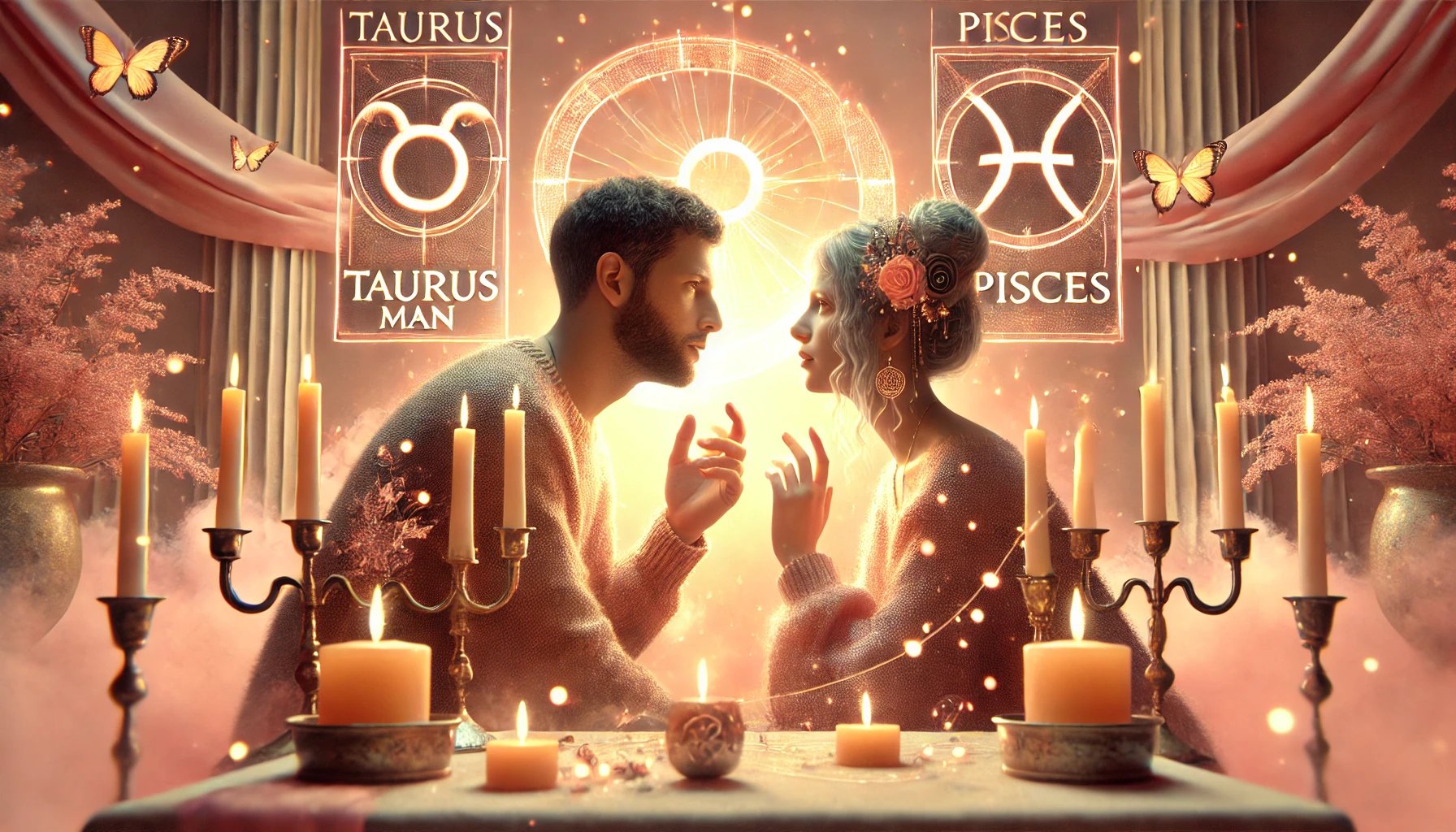 taurus man pisces woman love at first sight by Pure-psychic 