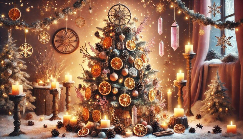 winter solstice rituals decorate a solstice tree aritcle by Pure-psychic
