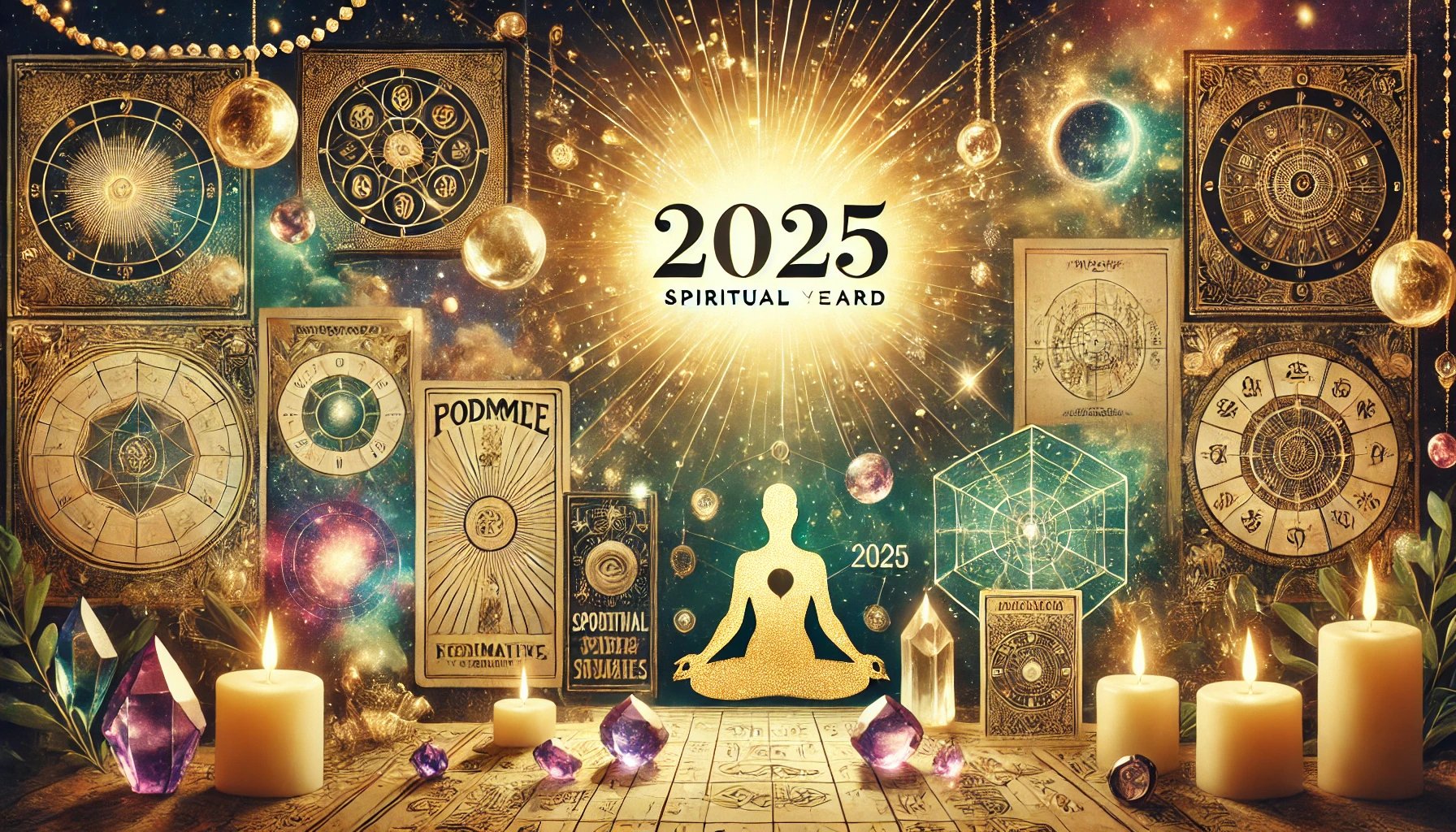 How to create 2025 spiritual vision board | Esmeralda.chat