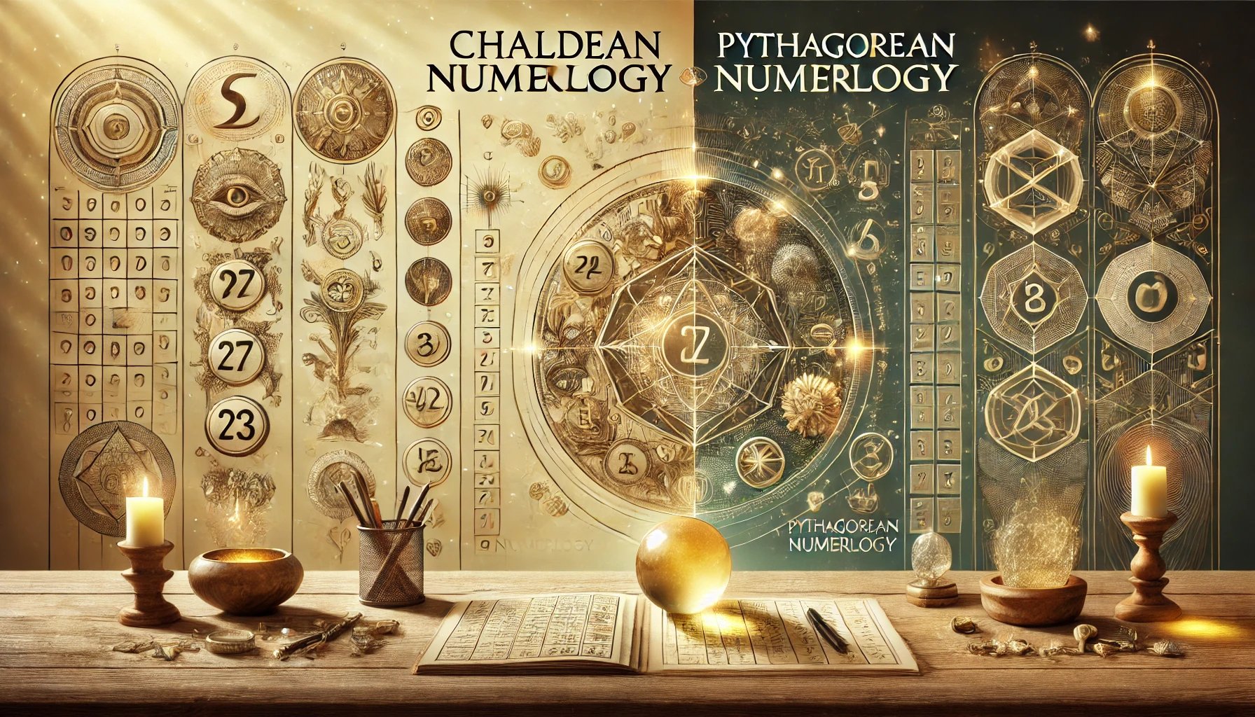 name numerology compatibility Chaldean and the Pythagorean systems with Esmeralda.chat