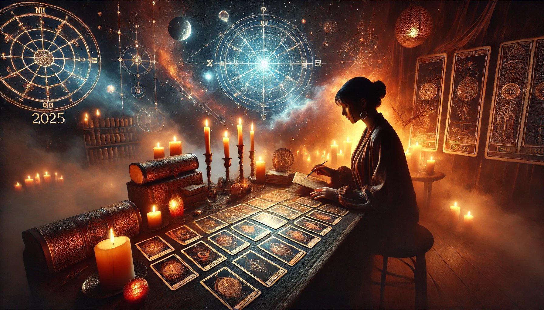 new year psychic readings with tarot card reading by Pure-psychic