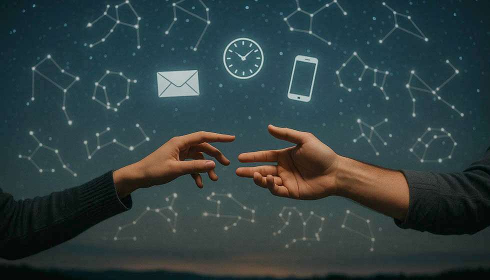 synthèse des comportements des signes en amour à distance