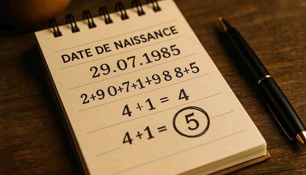 Étapes pour déterminer votre année dans le cycle numérologique, selon votre date de naissance.