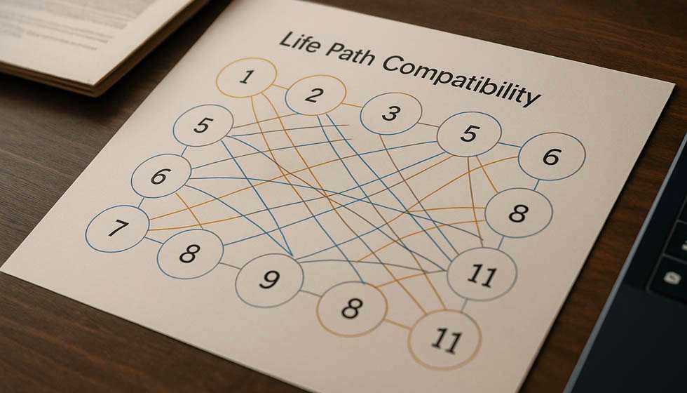 Comprendre la compatibilité amoureuse à travers les chemins de vie numérologiques.