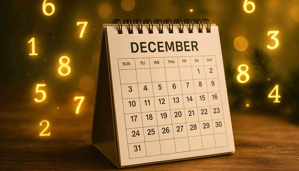 Le mois personnel en décembre révèle vos vibrations numérologiques et vous aide à préparer la nouvelle année.