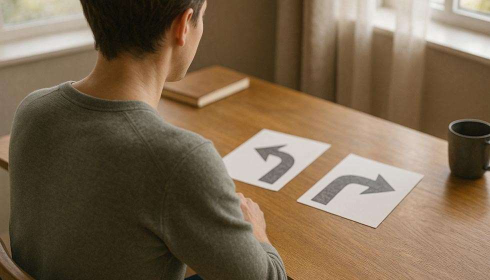 Vue aérienne d’un cercle de neuf pierres naturelles représentant les neuf années du cycle numérologique