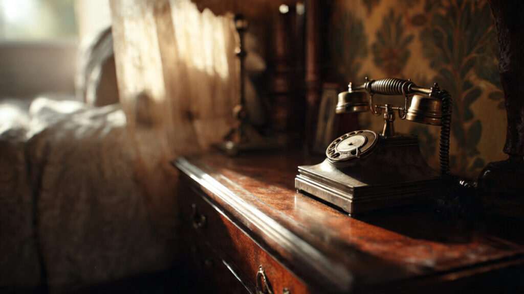 Vintage phone off the hook symbolizing the need to listen to spiritual dream interpretation messages