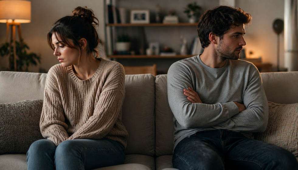 personne observant des signes subtils de distance dans une relation