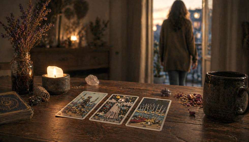 tirage tarot amour trois cartes méthode relation