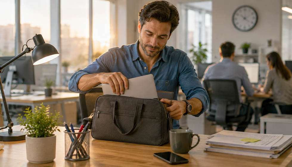 Personne modifiant concrètement son organisation quotidienne pour poser une nouvelle limite
