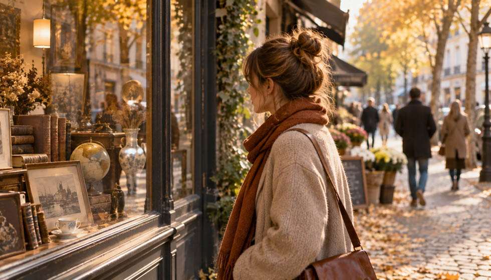 Objet ancien réveillant soudainement le souvenir d'une personne du passé